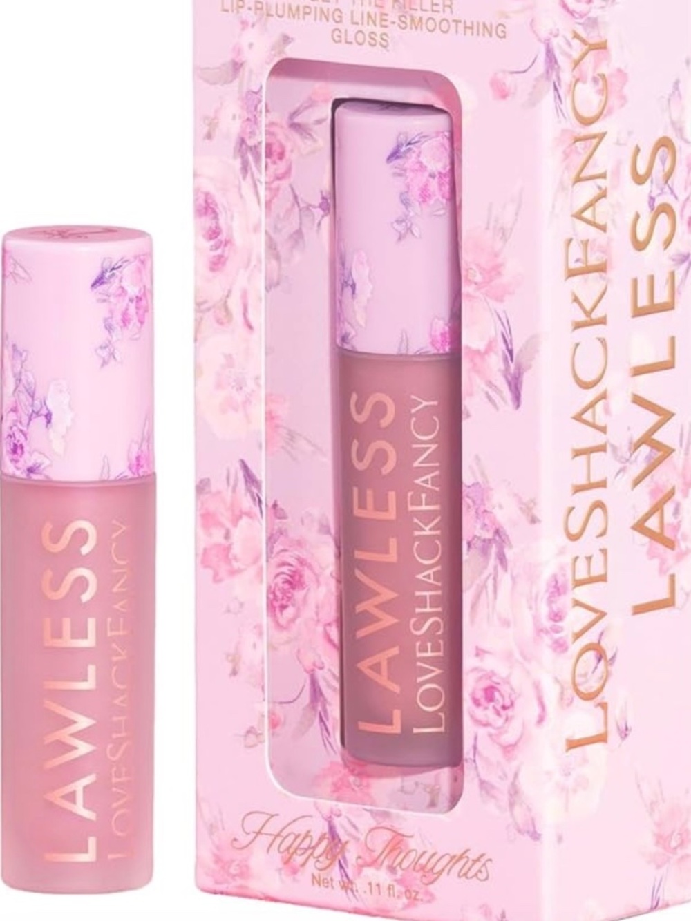 Lawless x Love Shack Fancy Forget the Filler Gloss - Happy Thoughts